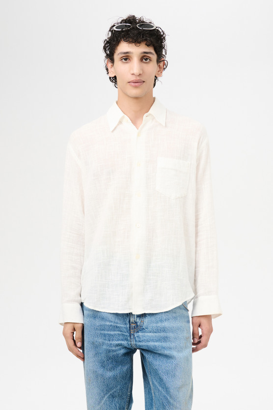 Our Legacy - Coco Shirt Off White Air Cotton