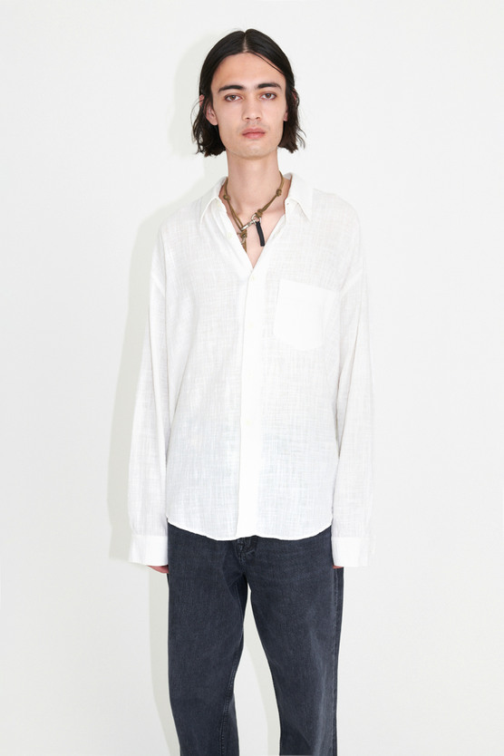 Our Legacy - Coco Shirt Off White Air Cotton