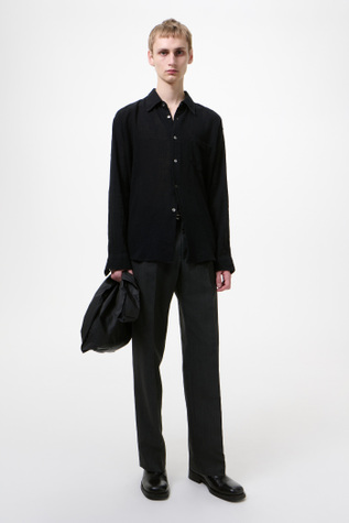 Our Legacy - Coco Shirt Washed Black Air Cotton