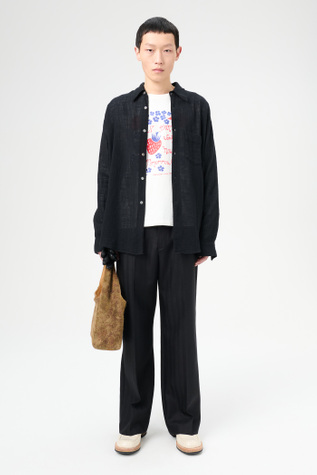 Our Legacy - Coco Shirt Washed Black Air Cotton