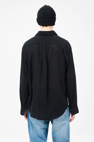 46 23aw OUR LEGACY coco shirt 黒 OUR LEGACY: Black Coco Shirt | SSENSE