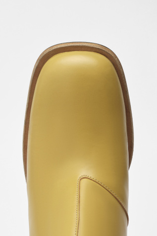 【OUR LEGACY 】LOW SHAFT BOOT 42 サイドゴアブーツ Our Legacy - Low Shaft Boot Tahini Yellow Leather