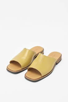 【OUR LEGACY】 SLIDE OLIVE LEATHER TECH : A2227ST Our Legacy - Slide Olive Leather Tech | Our Legacy