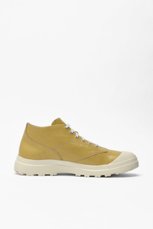 OUR LEGACY ■ Tahini Slide Our Legacy - Slide Tahini Yellow Leather | Our Legacy