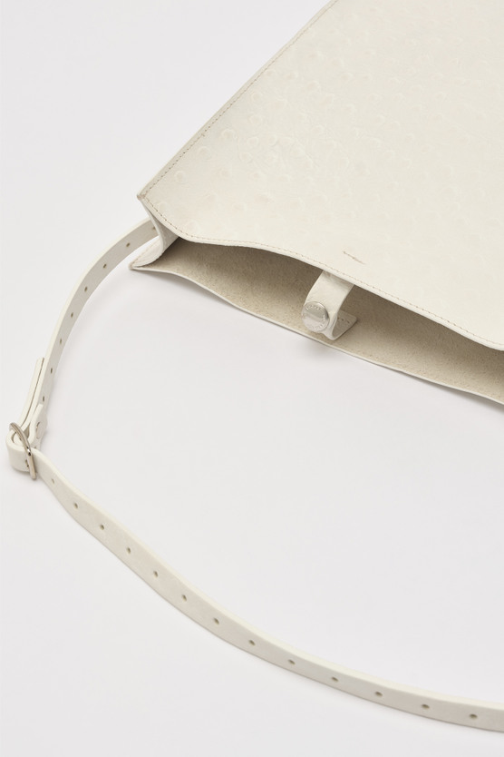 Our Legacy - Sub Tote Fauxstrich White Leather
