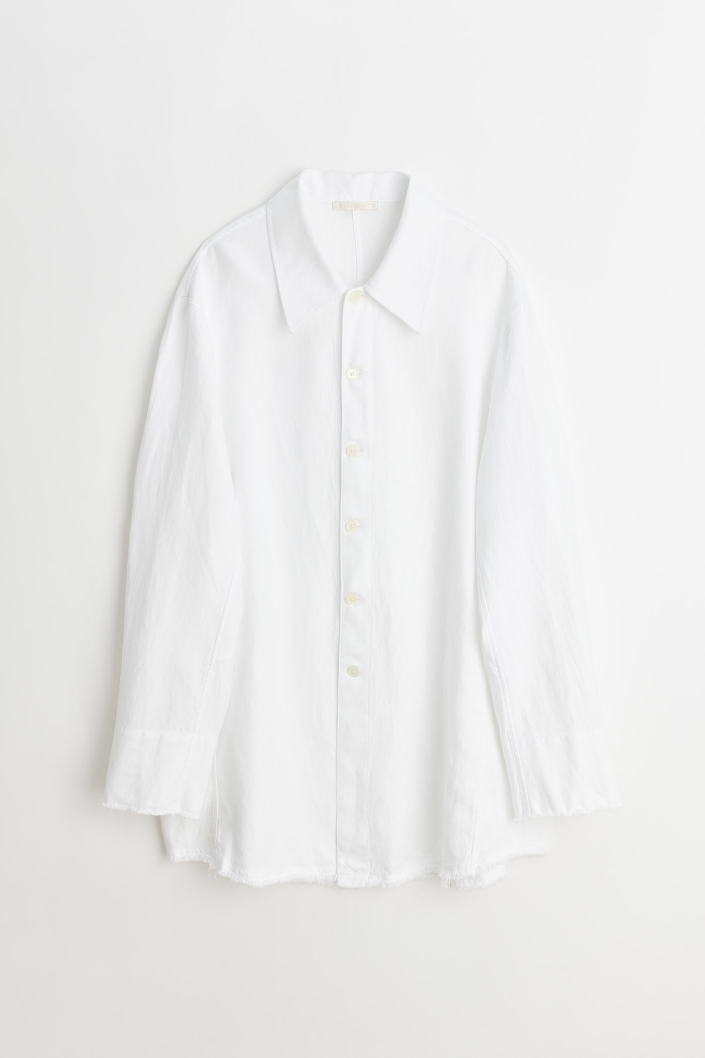 トップス OUR LEGACY 22SS BIG WELDING SHIRT 50 Our Legacy - Big Welding Shirt White Hemp Oxford | Our Legacy