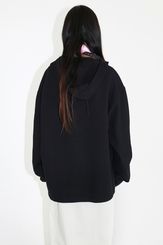 ★【OUR LEGACY】★Loose Hoodie Maverick Skull Print Blac.k★ Our Legacy - Loose Hoodie Maverick Skull Print
