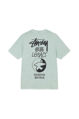Ol Surfman Pig. Dyed Tee Mint