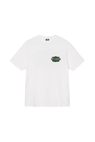 Ol Badge Pig. Dyed Tee Natural