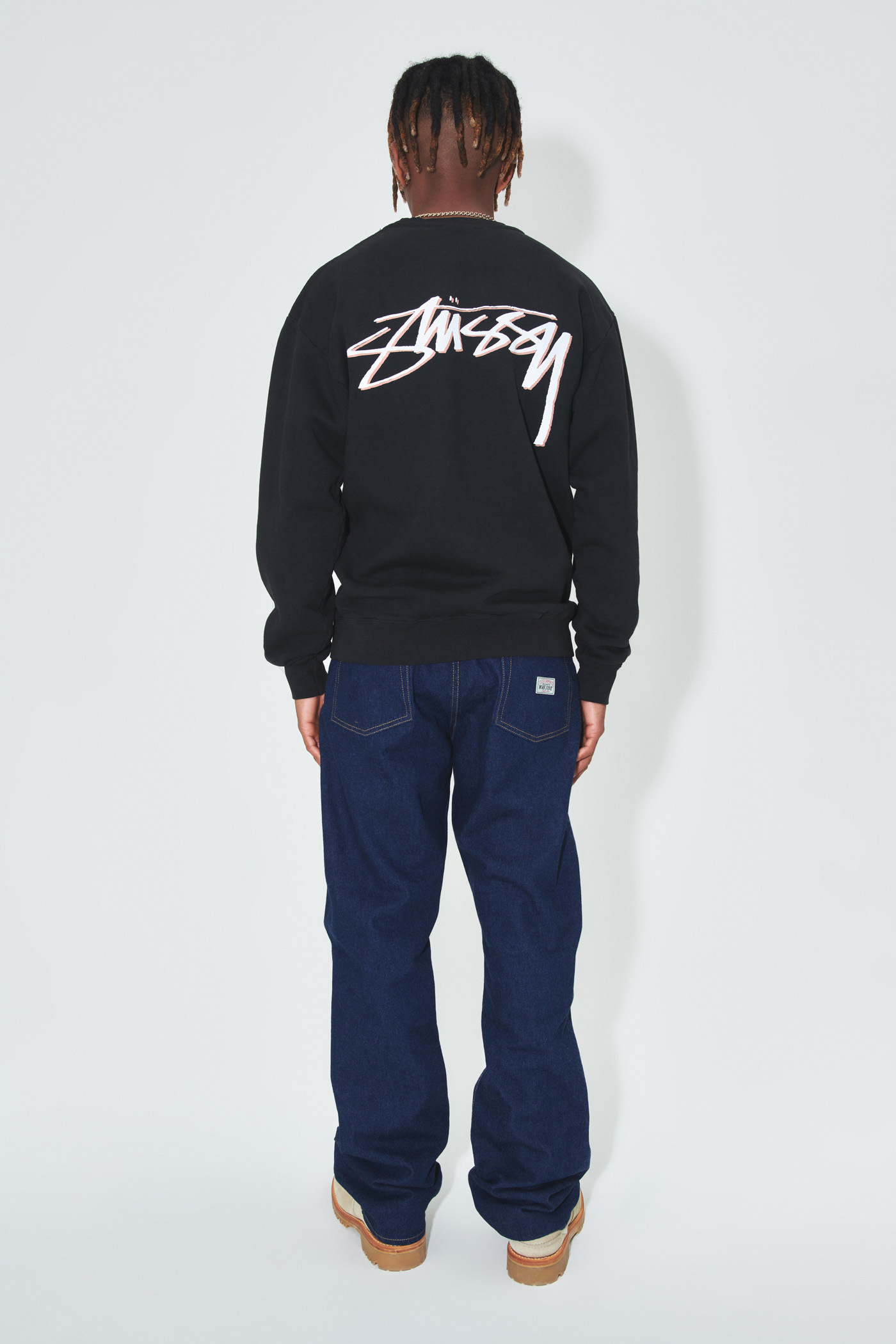 OL DROP SHADOW PIG. DYED CREW 8