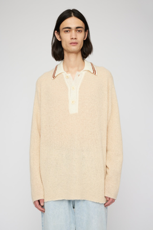 Big Piquet Camel Fuzzy Alpaca