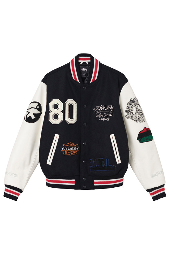 STUSSY TTL VARSITY JACKET