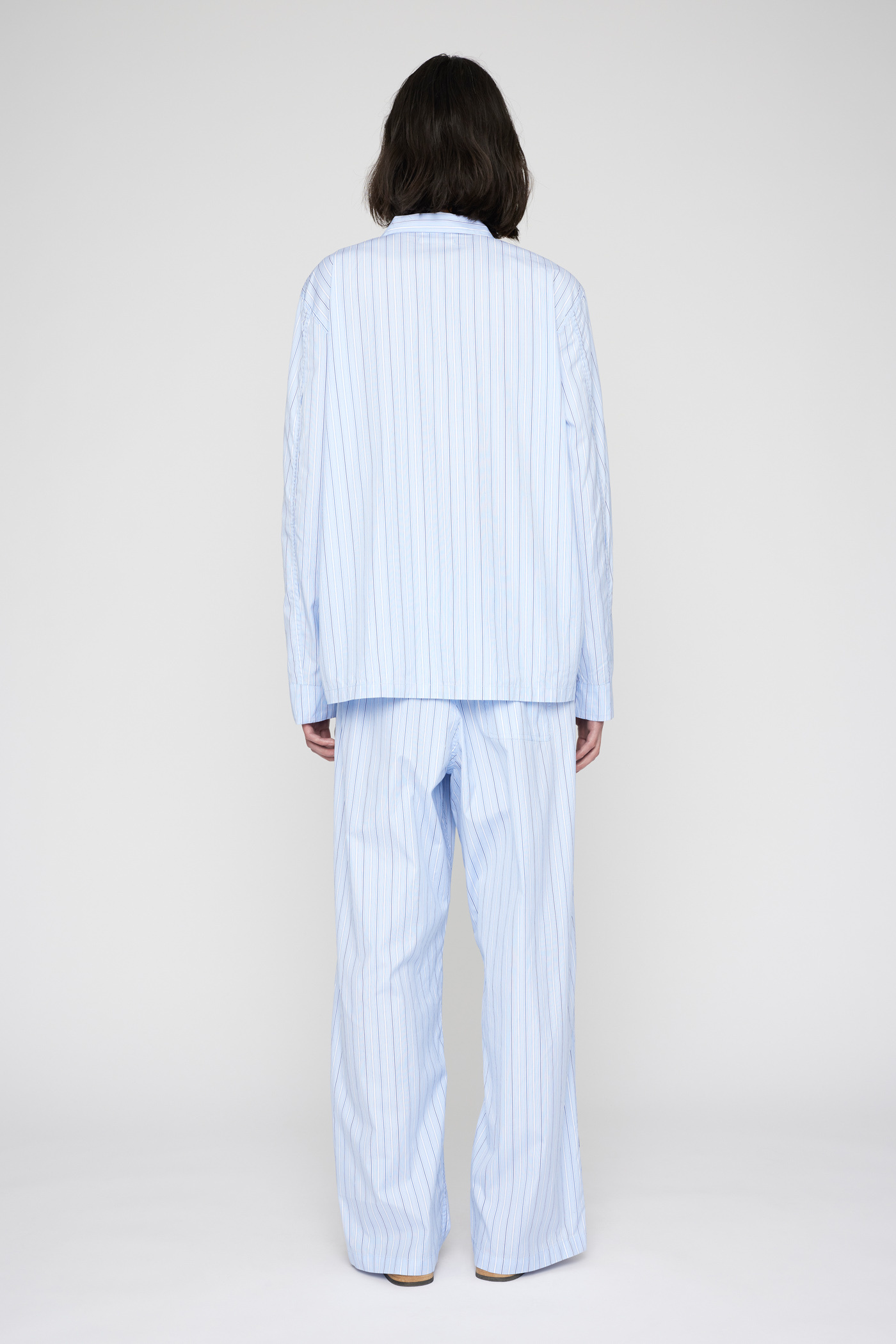 Our Legacy - WORK SHOP MAGNIBERG PYJAMA BLUE DOMICILE STRIPE