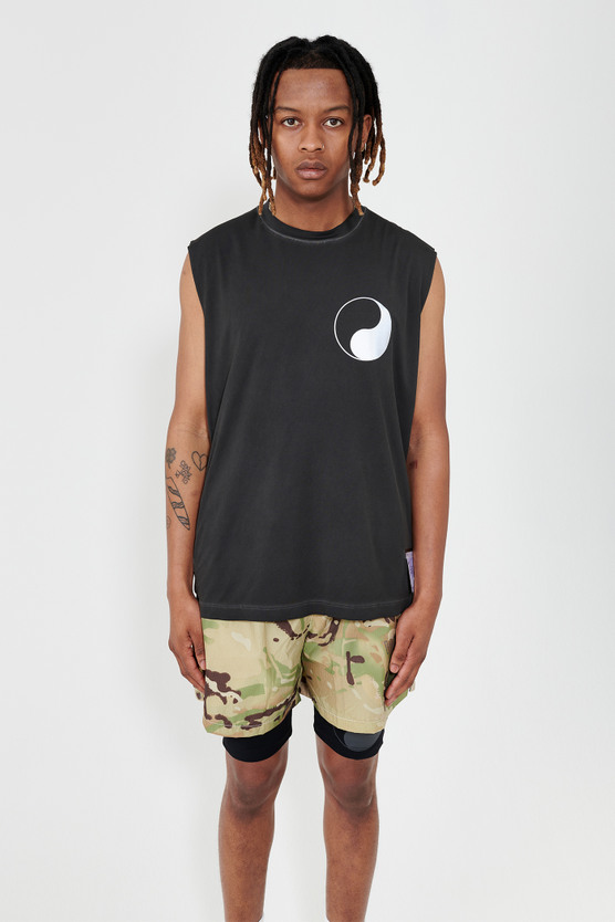 Our Legacy - AURALITE MUSCLE TEE BLACK PIGMENT