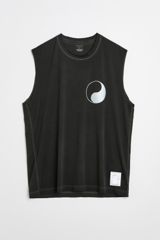 Auralite Muscle Tee Black Pigment