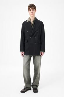 Our Legacy - Sharp DB Blazer Black Experienced Viscose