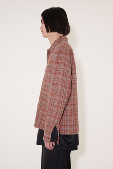 Our Legacy - Heusen Shirt Rust Check Country Wool