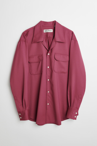 Our Legacy - Poco Shirt Pink Fluid Wool