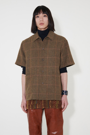 Elder Shirt Shortsleeve Moor Check Country Wool