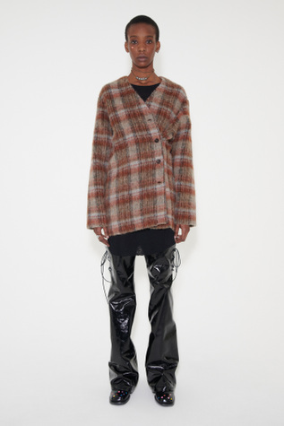Our Legacy - Mid Line Cardigan Ament Check Mohair