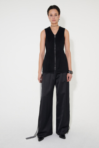 Serene Trousers Black Emotional Sateen
