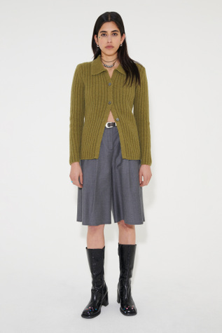 Fine Polo Swamp Green Alpaca