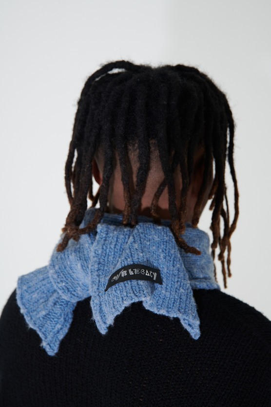 Our Legacy - Floss Scarf Funky Blue Acrylic