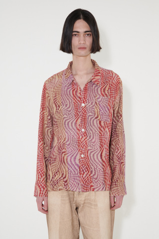 Box Shirt Jazzy Hypnosis Print