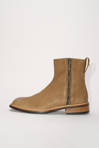 Daimyo Boot Serpent Drab Leather