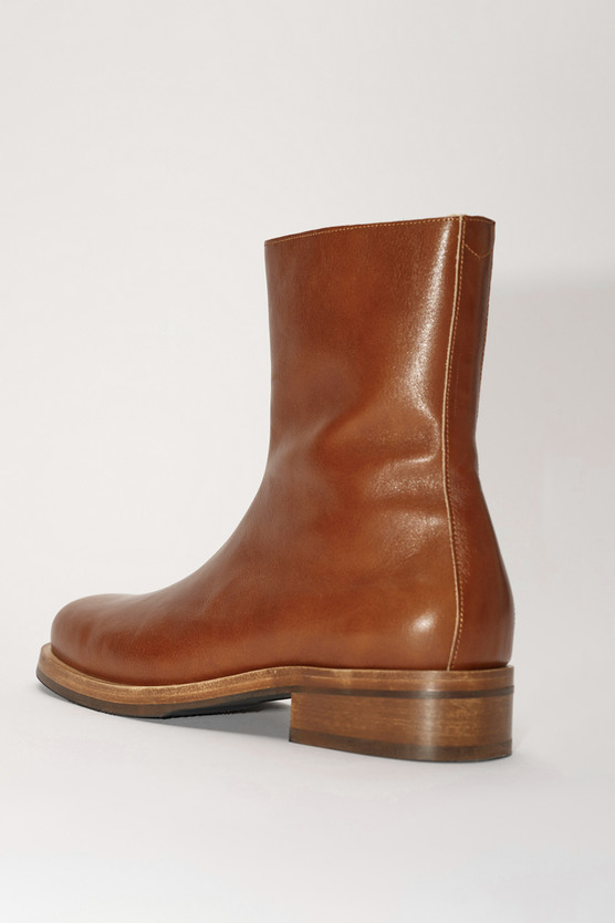 Our Legacy - Camion Boot Cognac Brown Leather
