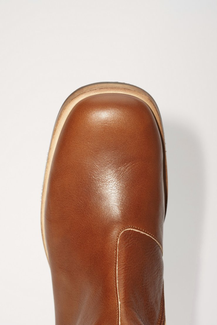 Our Legacy - Camion Boot Cognac Brown Leather