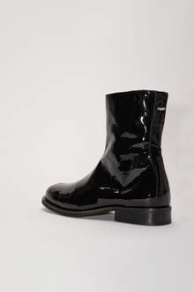 Our Legacy - Slim Camion Boot Black Patent Leather