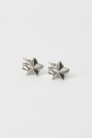 Star Earrings Silver