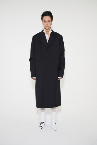 Uniform Coat Black Industrial Twill