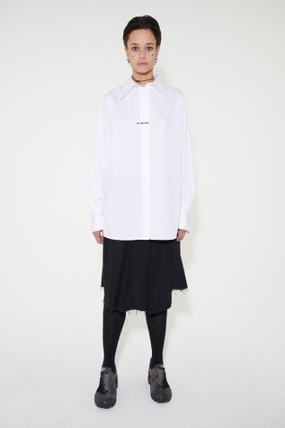 Point Shirt Optic White Poplin
