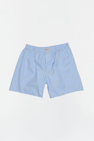 Boxer Short Blue Multi Stripe