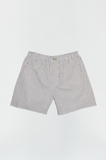 Our Legacy - Boxer Short Black/Brown Stripe | Our Legacy