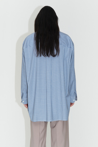 新品 23SS OUR LEGACY POPOVER SHIRT Our Legacy Men's' Popover Shirt in Blue | LN-CC®
