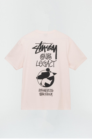 Ol Surfman 2 Pig. Dyed Tee Pink